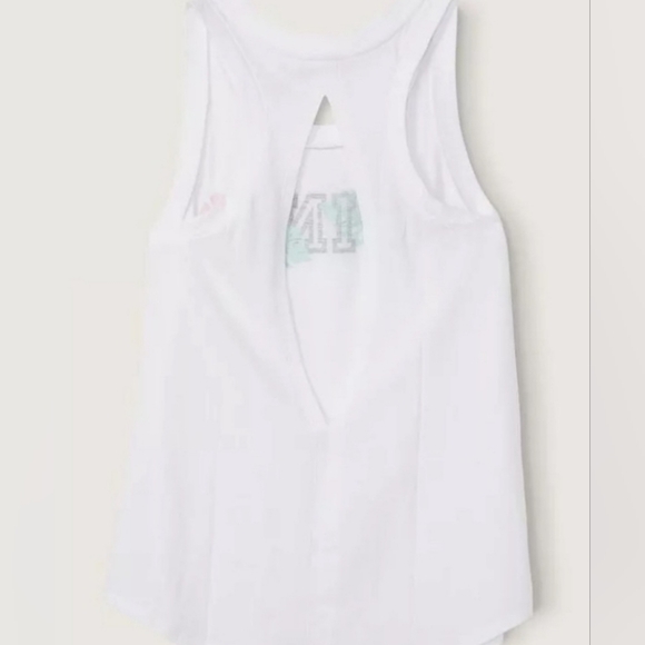 VS Pink Slit Back Tank NWT Sz 2x - Picture 4 of 6